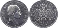 Sachsen 3 Mark Friedrich August III. 1904-1918. -