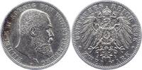 Württemberg 2 Mark Wilhelm II. 1891-1918. -