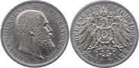 Württemberg 2 Mark Wilhelm II. 1891-1918. -