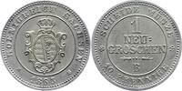 Sachsen-Albertinische Linie Neugroschen Johann 1854-1873. -