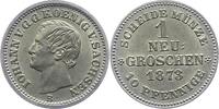 Sachsen-Albertinische Linie Neugroschen Johann 1854-1873. -