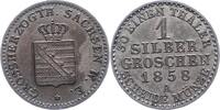 Sachsen-Weimar-Eisenach Silbergroschen Carl Alexander 1853-1901. -