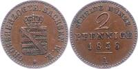 Sachsen-Weimar-Eisenach 2 Pfennig Carl Alexander 1853-1901. -