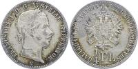 Haus Habsburg 1/4 Gulden Franz Joseph I. 1848-1916. -