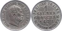 Brandenburg-Preußen Silbergroschen Wilhelm I. 1861-1888. -