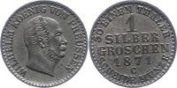 Brandenburg-Preußen Silbergroschen Wilhelm I. 1861-1888. -