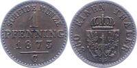 Brandenburg-Preußen 1 Pfennig Wilhelm I. 1861-1888. -