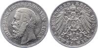 Baden 2 Mark Friedrich I. 1856-1907. -