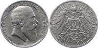 Baden 2 Mark Friedrich I. 1856-1907. -