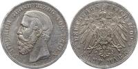 Baden 5 Mark Friedrich I. 1856-1907. -