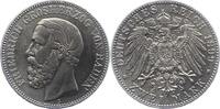 Baden 2 Mark Friedrich I. 1856-1907. -