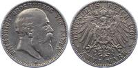 Baden 2 Mark Friedrich I. 1856-1907. -