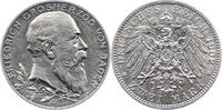 Baden 2 Mark Friedrich I. 1856-1907. -