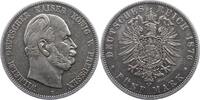 Preußen 5 Mark Wilhelm I. 1861-1888. -