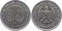 Weimarer Republik 50 Reichspfennig -
