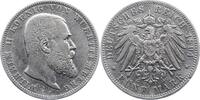 Württemberg 5 Mark Wilhelm II. 1891-1918. -