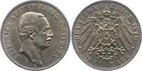 Sachsen 3 Mark Friedrich August III. 1904-1918. -