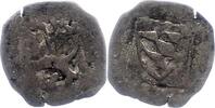 Bayern-Landshut Pfennig Stephan III., Johann II. und Friedrich 1375-1392. -