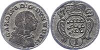 Württemberg Kreuzer Karl Eugen 1744-1793. -