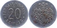 Leipzig, Stadt Strassenbahn. 20 Pfennig Eisen -