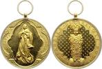 Religion Vergoldete Bronzemedaille Allgemein -