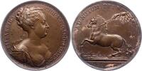 Haus Habsburg Bronzemedaille Karl VI. 1711-1740. -