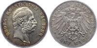 Sachsen 5 Mark Georg 1902-1904. -