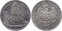 Sachsen 3 Mark Friedrich August III. 1904-1918. -