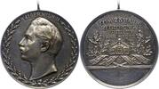 Brandenburg-Preußen versilberte Bronzemedaille Wilhelm II. 1888-1918. -