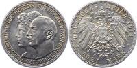 Anhalt 3 Mark Friedrich II. 1904-1918. -
