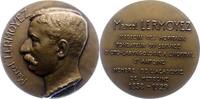 Medicina in nummis Bronzemedaille Lermoye, Marcel *1858, Cambrai, +1929 Paris, Begründer der französischen der Hals-Nasen-Ohren-Heilkunde. -