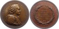 Personenmedaillen Bronzemedaille Linné, Karl von *1707 Rashult in Smaland, +1778 Upsala, Professor der Medizin und Botanik an der Universität Uppsala. -