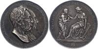 Silbermedaille 1845 Frankfurt-Stadt  Winz. Randfehler, sehr schön