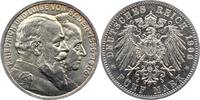Baden 5 Mark Friedrich I. 1856-1907. -