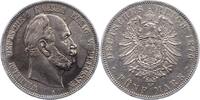 Preußen 5 Mark Wilhelm I. 1861-1888. -
