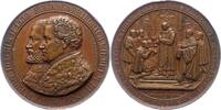 Reformation Bronzemedaille 300-Jahrfeier der Reformation in der Mark Brandenburg 1839. -