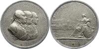 Sachsen-Albertinische Linie Zinnmedaille Friedrich August III. 1763-1806. -