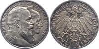 Baden 2 Mark Friedrich I. 1856-1907. -