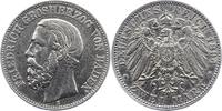 Baden 2 Mark Friedrich I. 1856-1907. -
