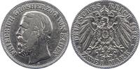Baden 2 Mark Friedrich I. 1856-1907. -