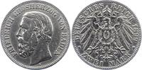 Baden 2 Mark Friedrich I. 1856-1907. -
