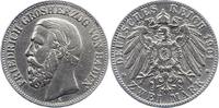 Baden 2 Mark Friedrich I. 1856-1907. -