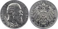 Baden 2 Mark Friedrich I. 1856-1907. -