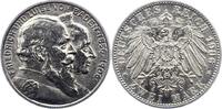 Baden 2 Mark Friedrich I. 1856-1907. -