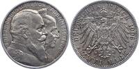 Baden 2 Mark Friedrich I. 1856-1907. -