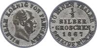 Brandenburg-Preußen 1/2 Silbergroschen Wilhelm I. 1861-1888. -