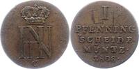 Westfalen, Königreich Pfennig Hieronymus Napoleon 1807-1813. -