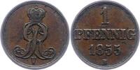 Braunschweig-Calenberg-Hannover Pfennig Georg V. 1851-1866. -