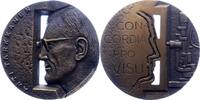 Medicina in nummis Bronzemedaille Tarkkanen, Ahti *1930, Helsinki, Finnland, +2021., Finnischer Forscher und Augenarzt. -