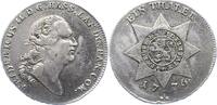 Sterntaler 1778 Hessen-Kassel Friedrich II. 1760-1785. Minimal berieben, winz. Randfehler und Kratzer, sehr schön +